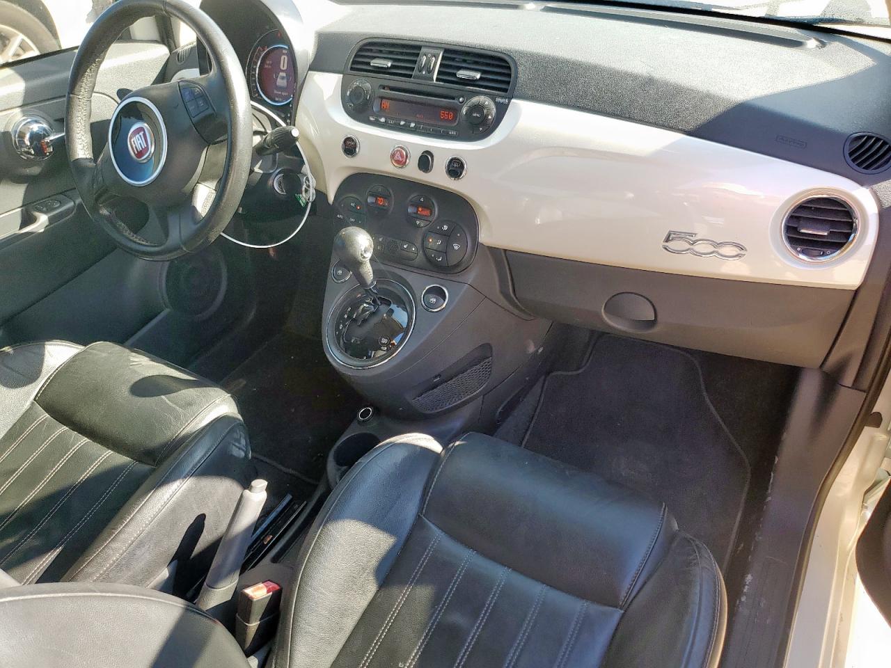 2015 Fiat 500 Lounge VIN: 3C3CFFCR7FT579836 Lot: 91161635