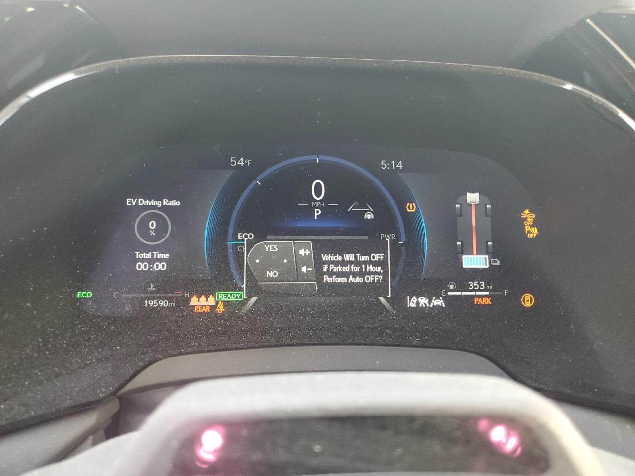 2025 Lexus Rx 350H Base VIN: 2T2BBMCA3SC076363 Lot: 92928285