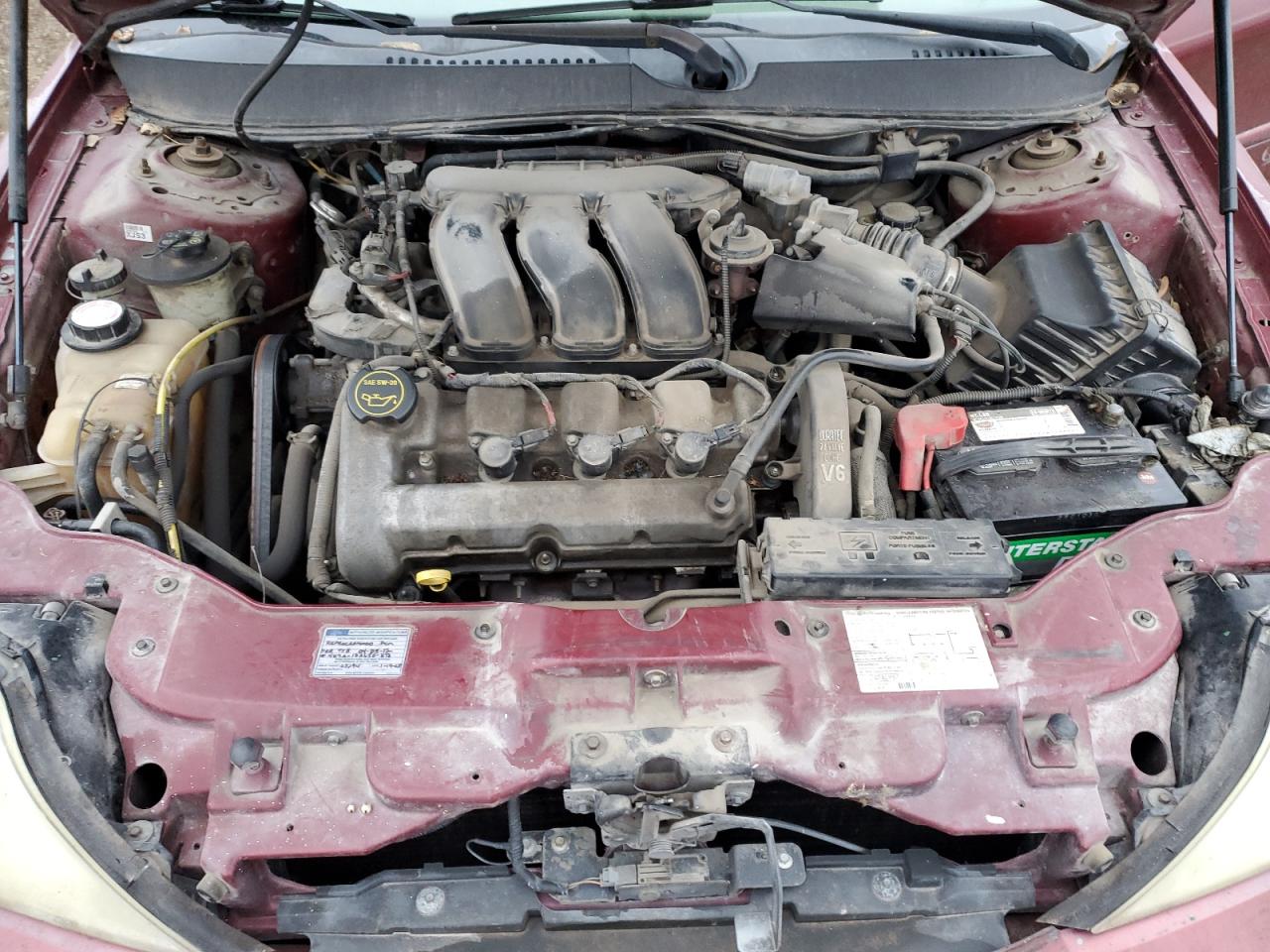 2004 Mercury Sable Ls Premium VIN: 1MEHM55S94A625137 Lot: 93101075