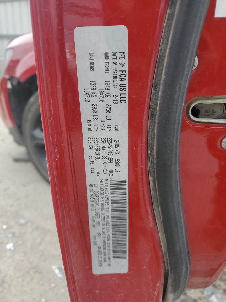 2018 Dodge Journey Crossroad VIN: 3C4PDCGBXJT310673 Lot: 92675135