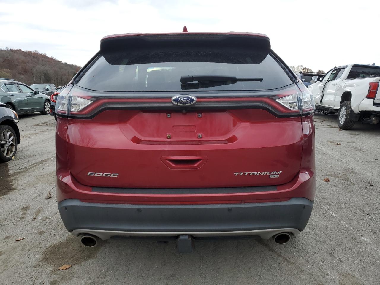 2016 Ford Edge Titanium VIN: 2FMPK4K81GBC50533 Lot: 92565815