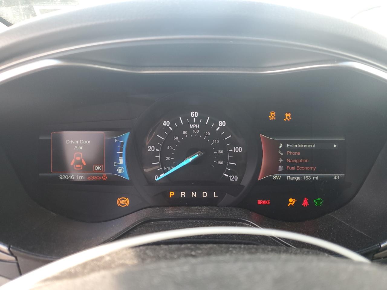 2019 Ford Fusion Se VIN: 3FA6P0LU6KR195695 Lot: 93187225