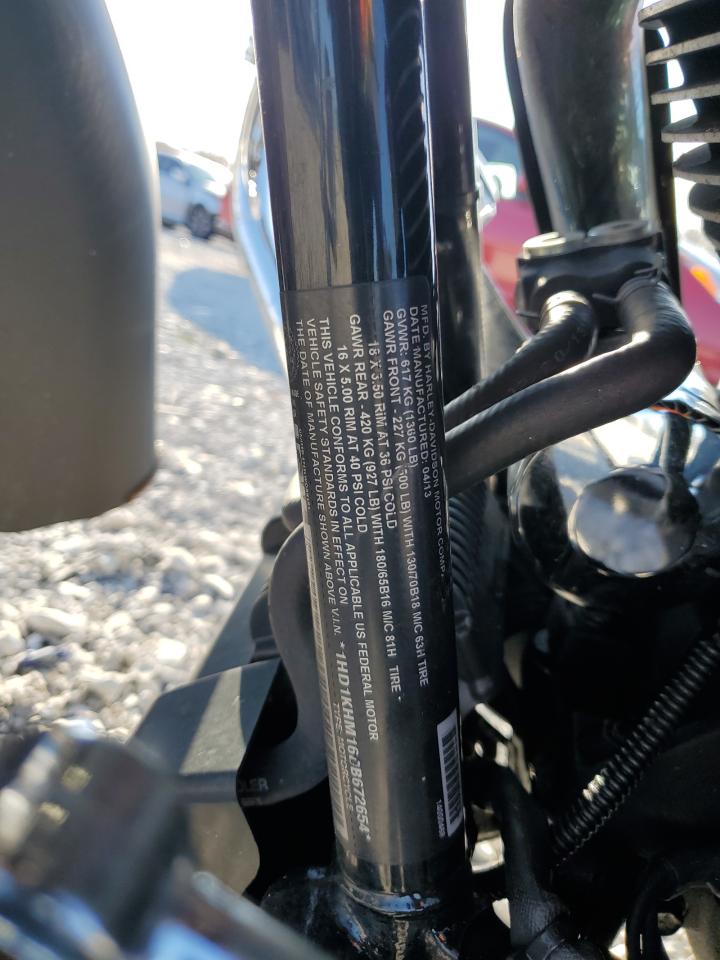 2013 Harley-Davidson Fltrx Road Glide Custom VIN: 1HD1KHM16DB672654 Lot: 93229815