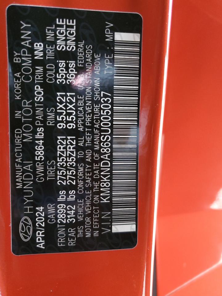 2025 Hyundai Ioniq 5 N VIN: KM8KNDA86SU005037 Lot: 92427215