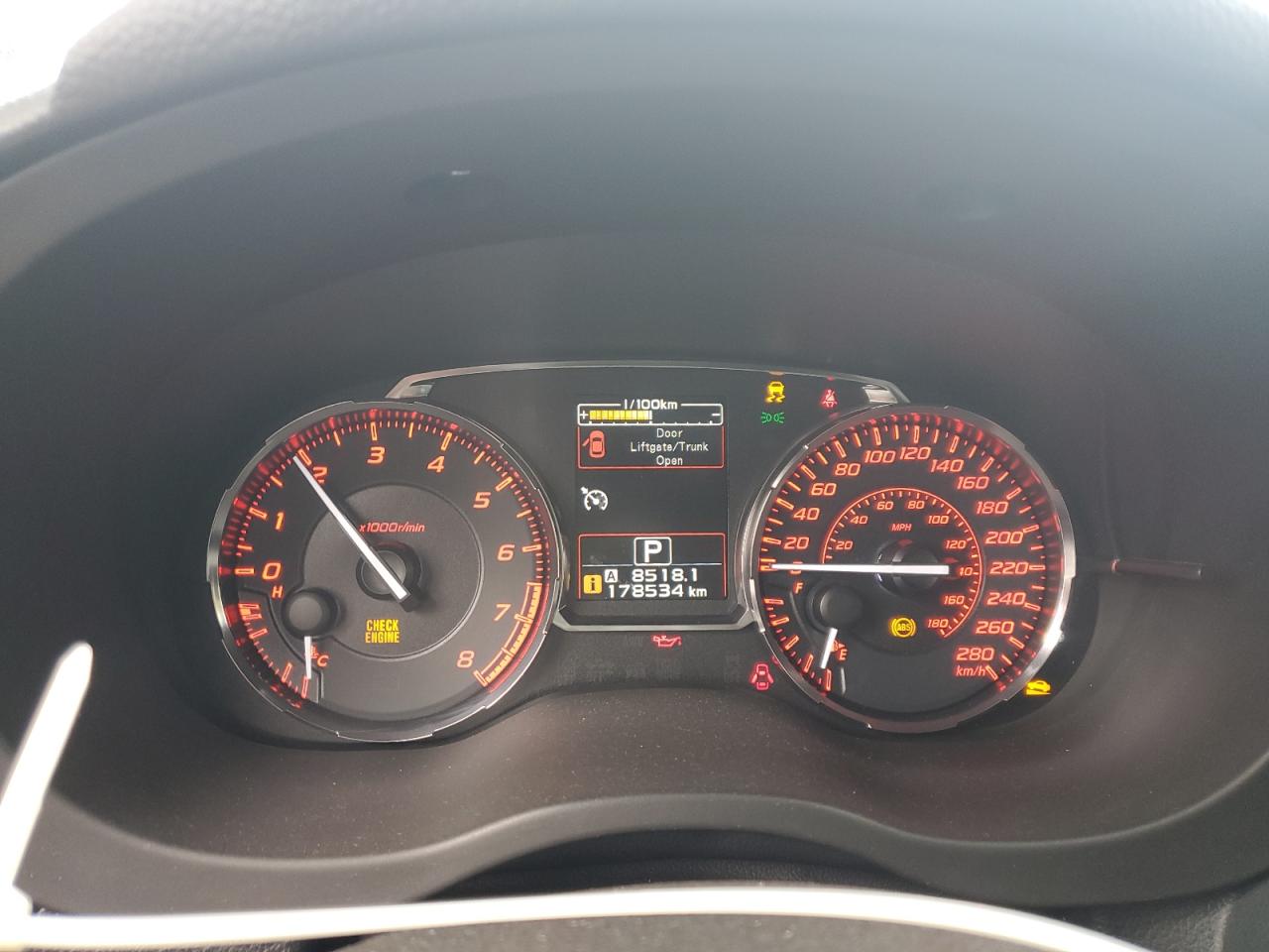 2017 Subaru Wrx Limited VIN: JF1VA1L66H8802306 Lot: 92926705