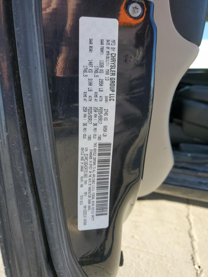 2013 Chrysler Town & Country Touring VIN: 2C4RC1BG4DR721965 Lot: 91303265