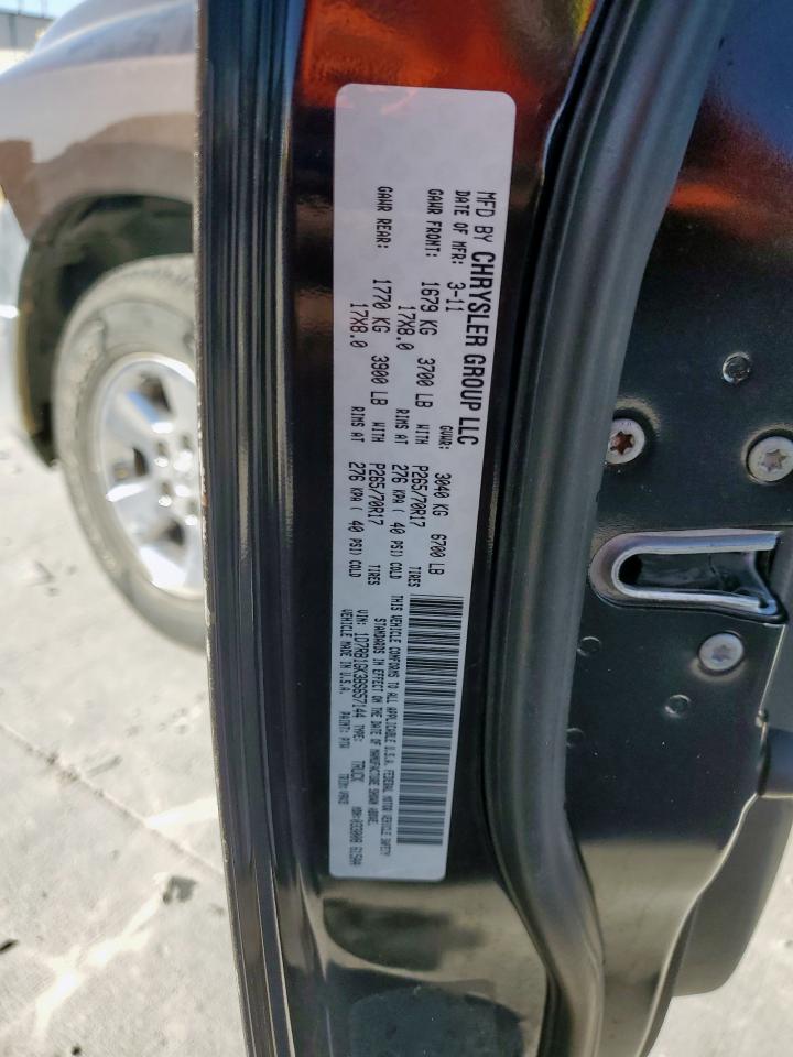 2011 Dodge Ram 1500 VIN: 1D7RB1GK3BS657144 Lot: 91836095