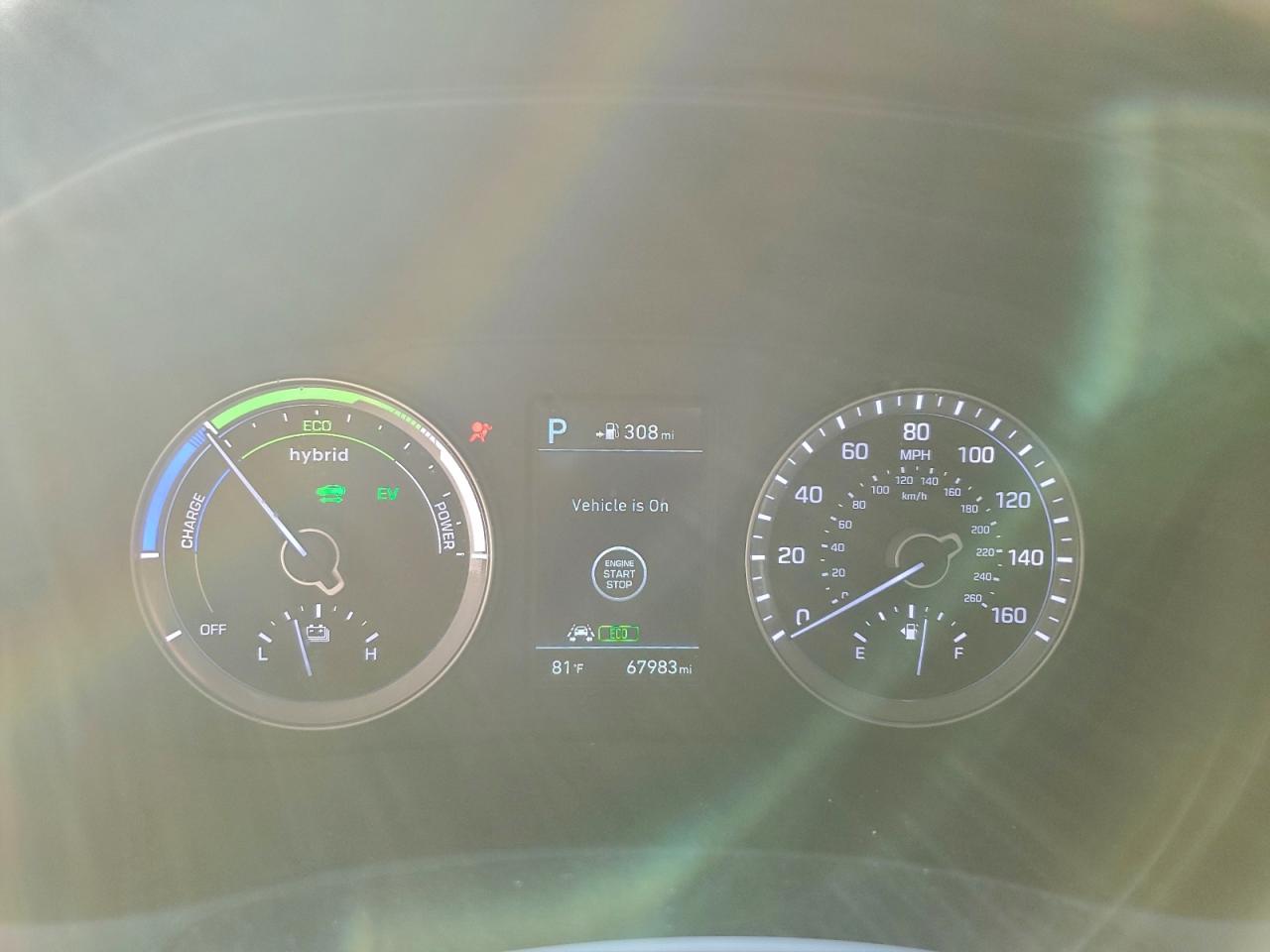 2018 Hyundai Sonata Hybrid VIN: KMHE34L34JA086544 Lot: 94381865