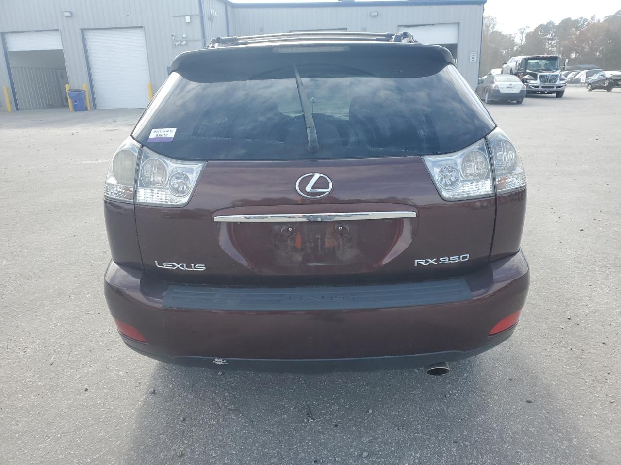 2008 Lexus Rx 350 VIN: JTJGK31UX89850959 Lot: 92347535