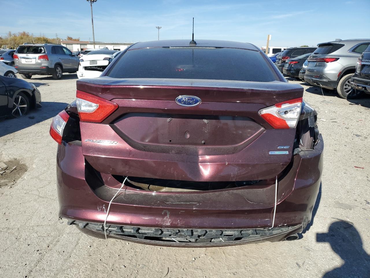 2013 Ford Fusion Se VIN: 3FA6P0HRXDR296682 Lot: 91632525