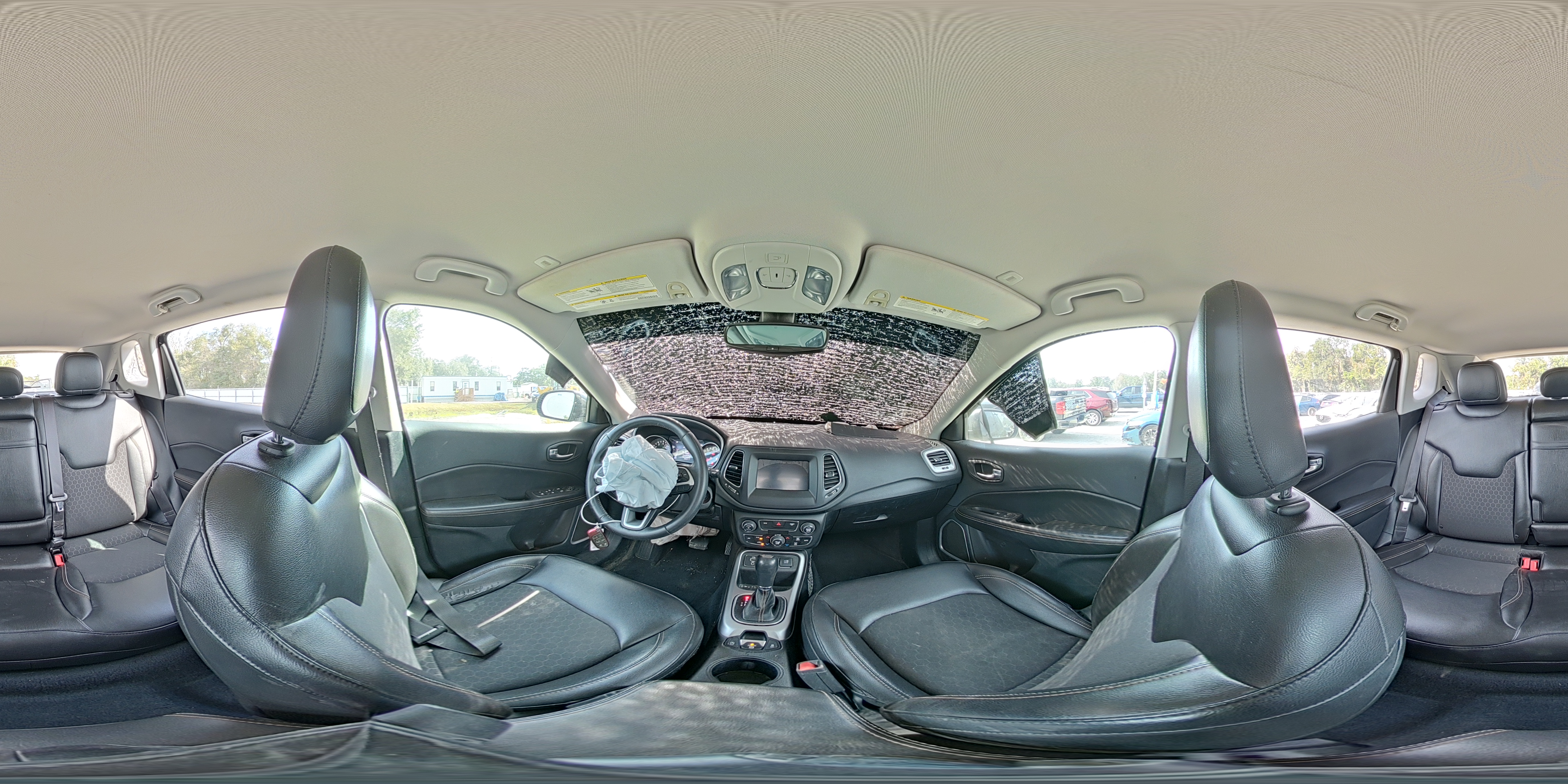 2018 Jeep Compass Latitude VIN: 3C4NJCBB1JT286593 Lot: 93118245