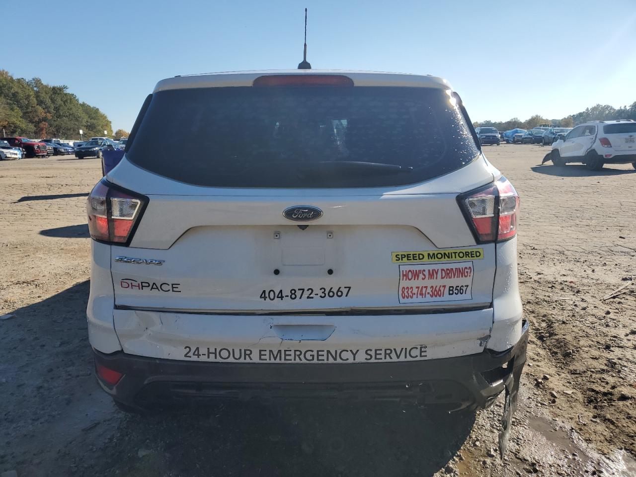 2018 Ford Escape S VIN: 1FMCU0F74JUD06128 Lot: 85413485