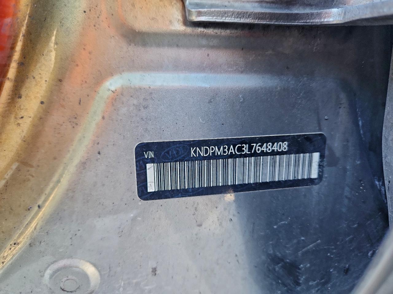 2020 Kia Sportage Lx VIN: KNDPM3AC3L7648408 Lot: 94244685