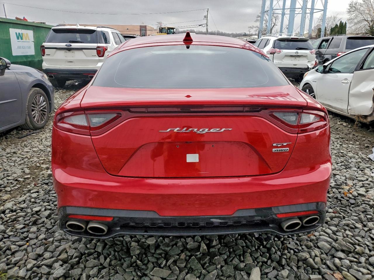 2020 Kia Stinger Gt1 VIN: KNAE45LC2L6079425 Lot: 93686385
