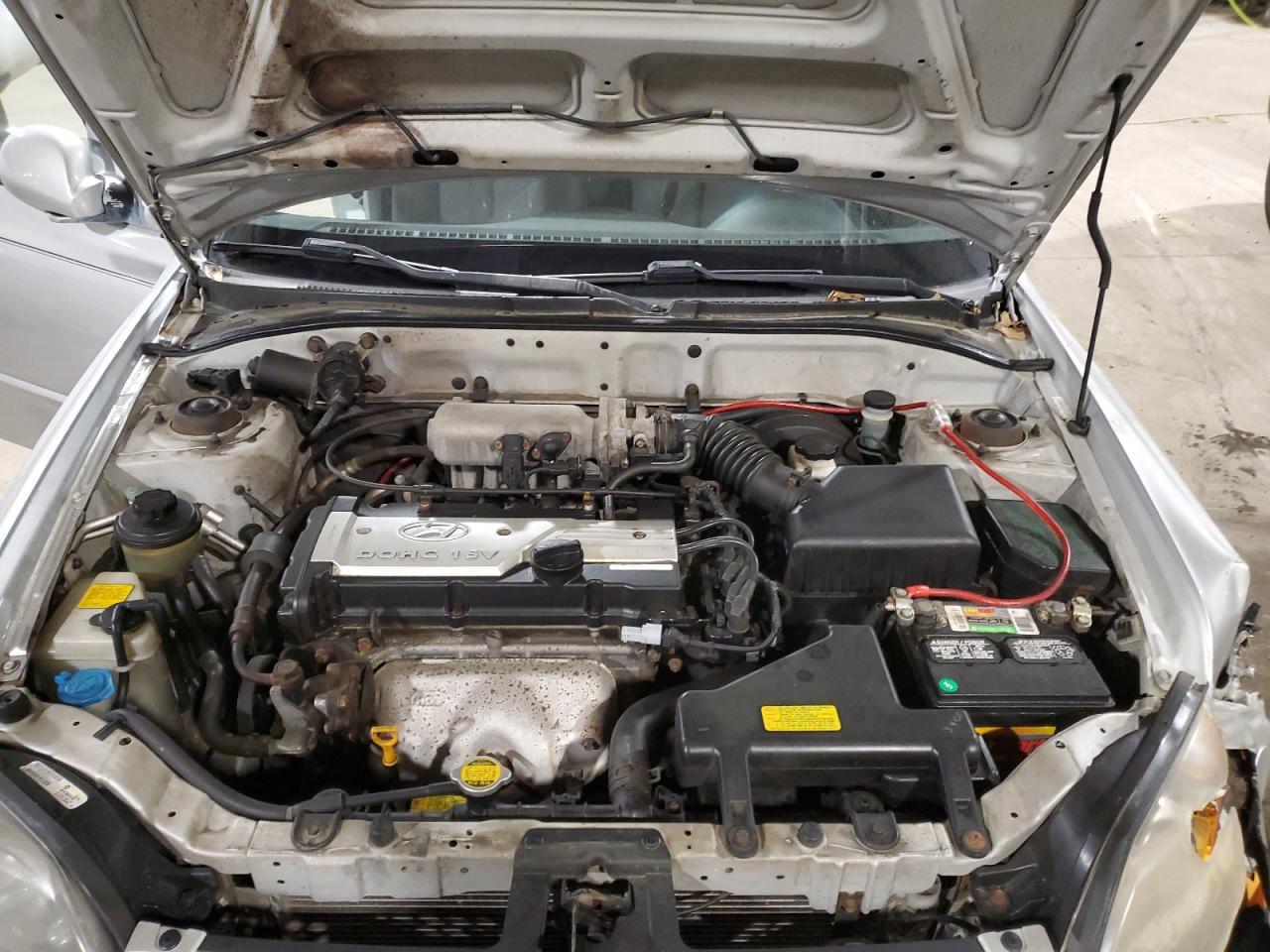 2005 Hyundai Accent Gs VIN: KMHCG35C55U351222 Lot: 93277495