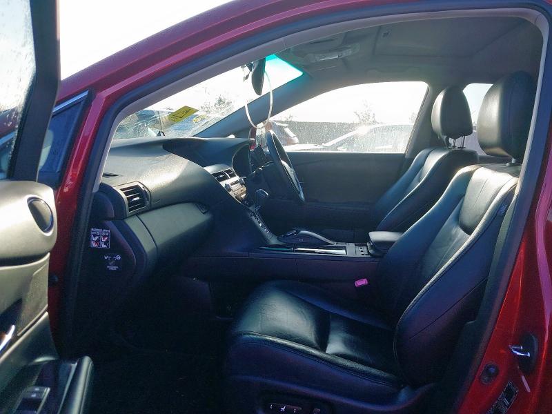 2012 LEXUS RX 450H 3.5 ADVANCE 5DR CVT AUTO [SUNROOF]