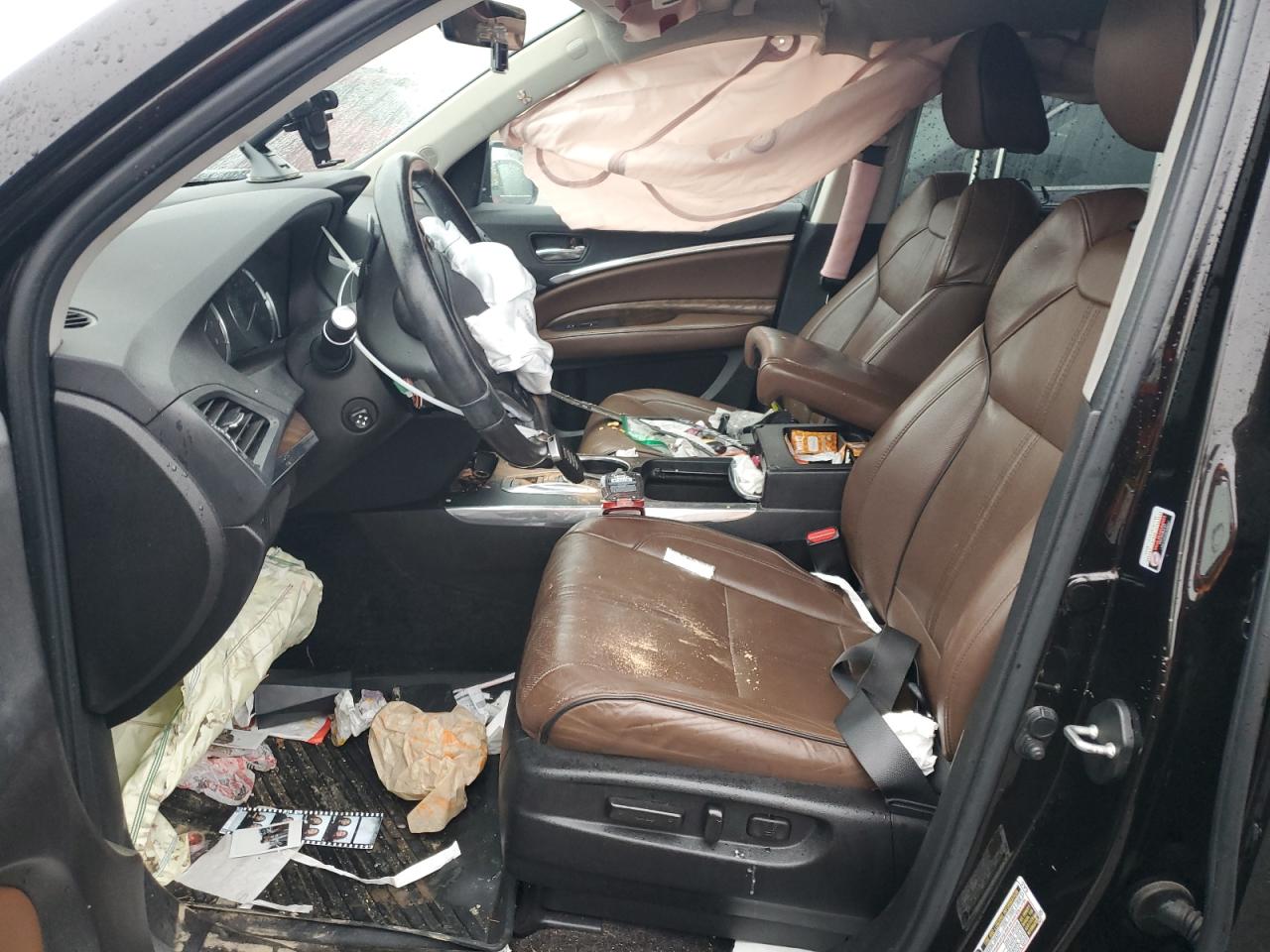 2017 Acura Mdx Advance VIN: 5FRYD4H99HB043538 Lot: 91648835