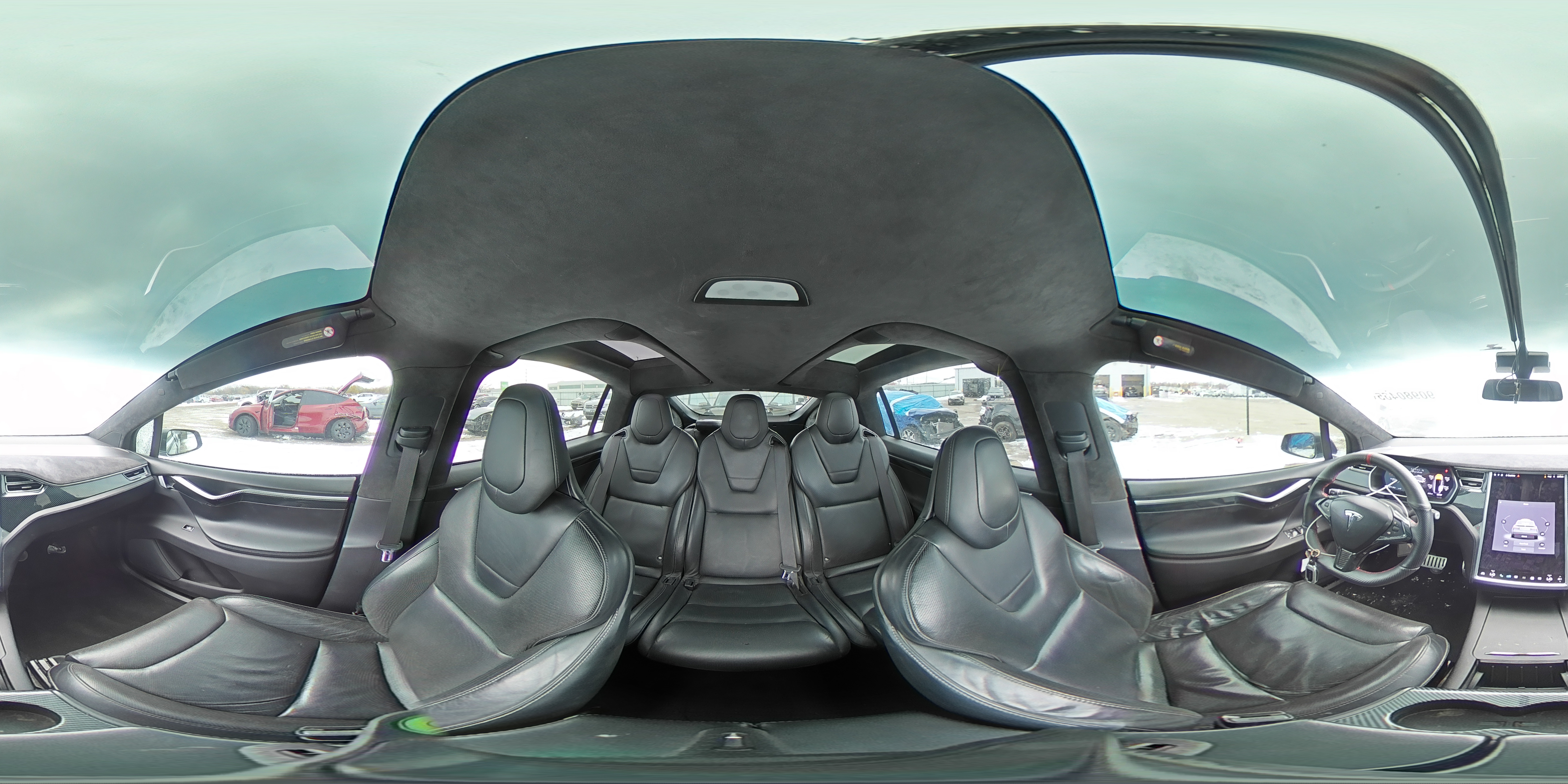 2016 Tesla Model X VIN: 5YJXCAE41GFS00615 Lot: 90980465