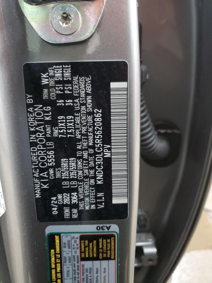 2024 Kia Ev6 Light VIN: KNDC3DLC5R5620862 Lot: 90392685