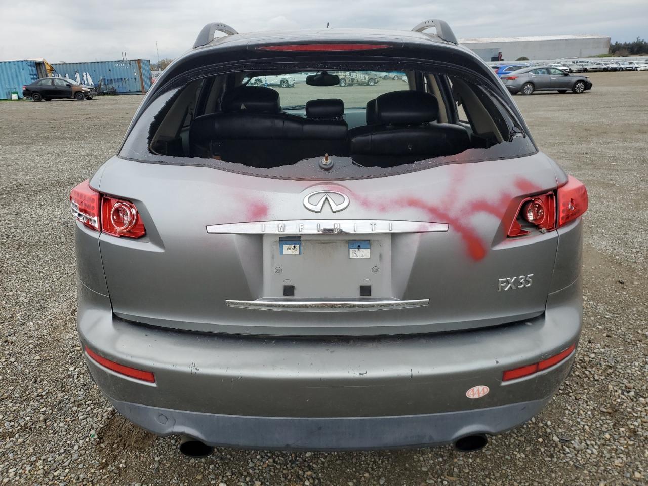 2005 Infiniti Fx35 VIN: JNRAS08U55X102348 Lot: 93455815