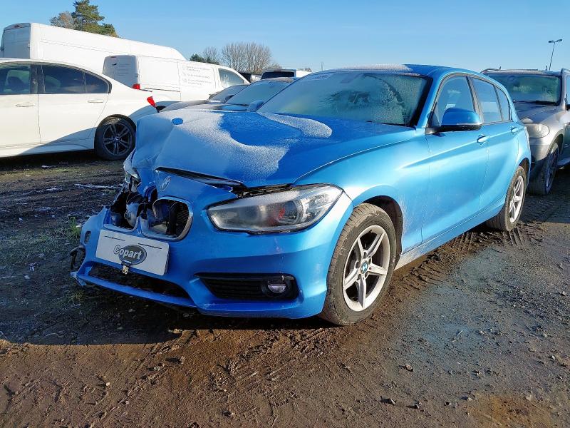 2019 BMW 1 SERIES 116D SE BUSINESS 5DR [NAV/SERVOTRONIC] for sale at Copart WOLVERHAMPTON