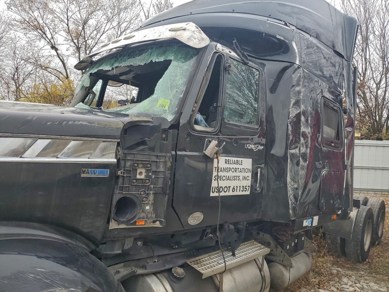 2014 International Lonestar Semi Truck VIN: 3HSCXSJR5EN016329 Lot: 93001515