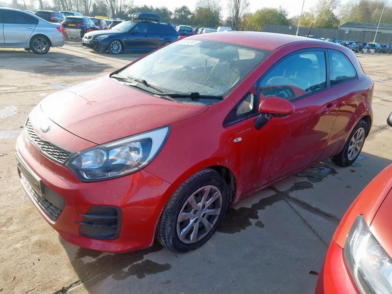 2016 KIA RIO 1.25 1 3DR for sale at Copart SANDY