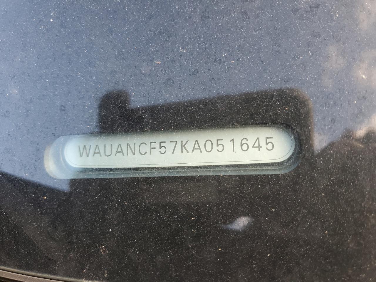 2019 Audi A5 Premium VIN: WAUANCF57KA051645 Lot: 92282845