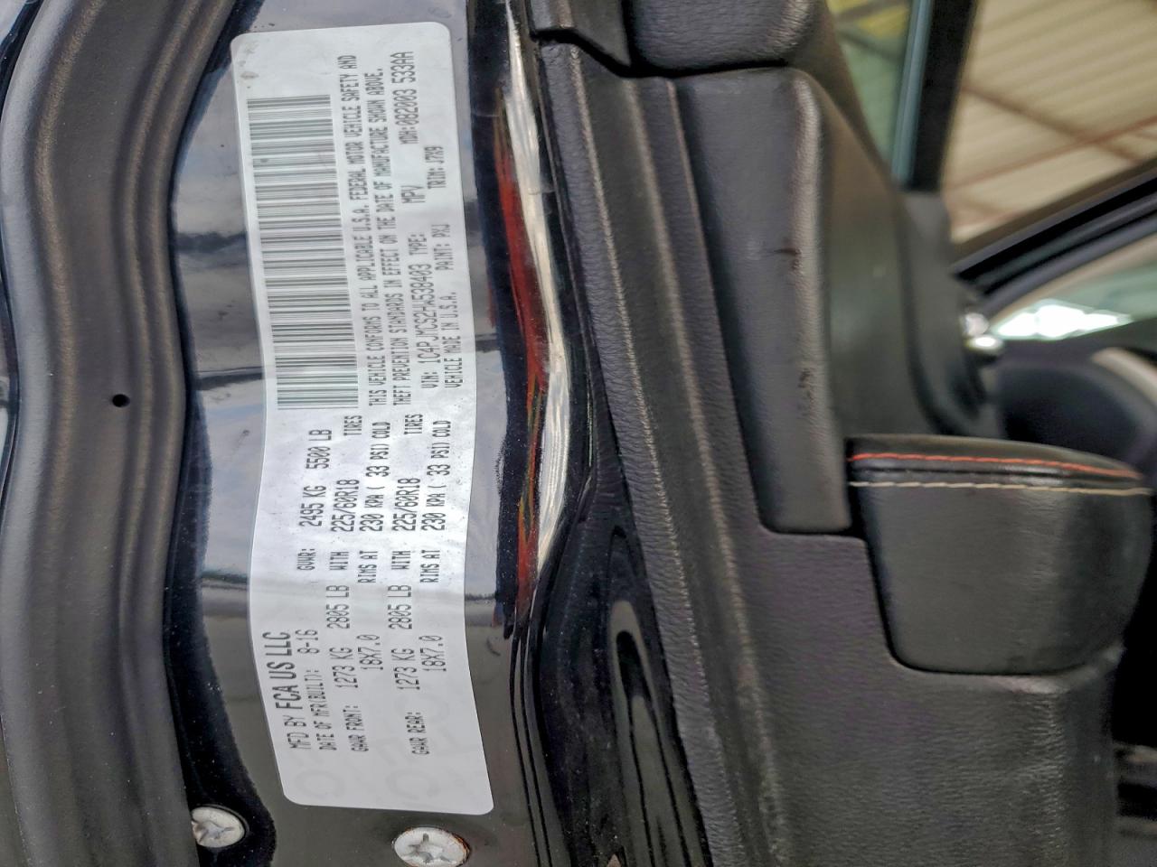 2017 Jeep Cherokee Latitude VIN: 1C4PJMCS2HW538403 Lot: 94028415