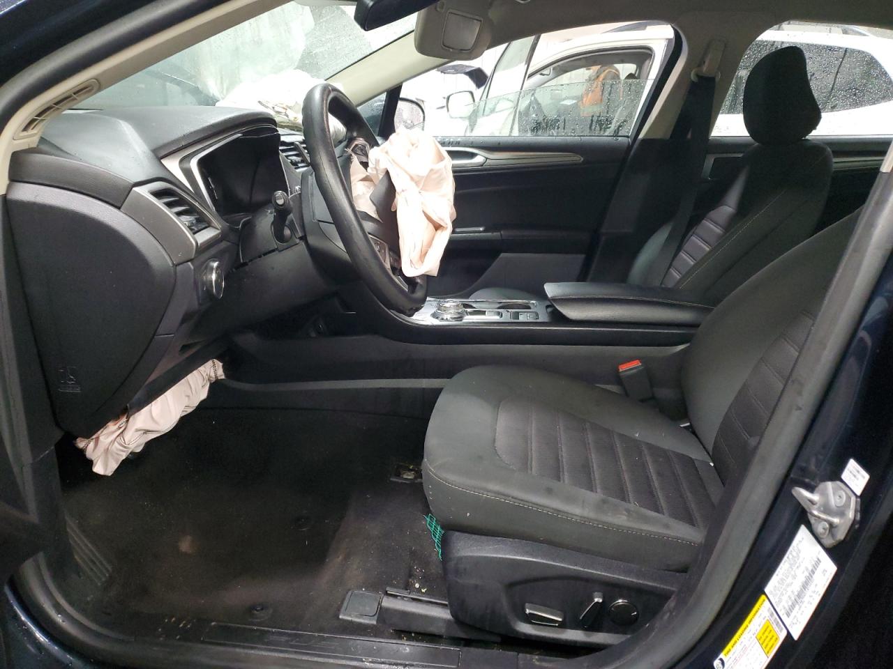 2020 Ford Fusion Se VIN: 3FA6P0HD7LR144331 Lot: 92221625