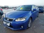 2012 LEXUS CT 200H 1.8 SE-L 5DR CVT AUTO for sale at Copart YORK