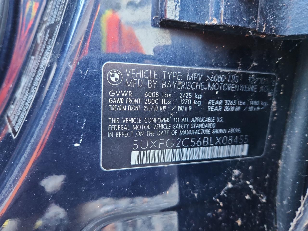 Фото: 5UXFG2C56BLX08455