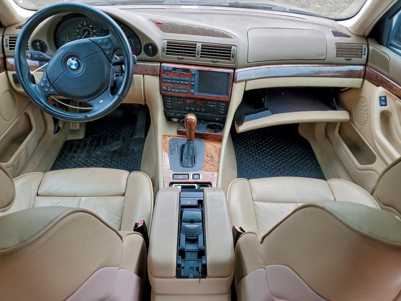 2001 BMW 740 I Automatic VIN: WBAGG83471DN81012 Lot: 93045665