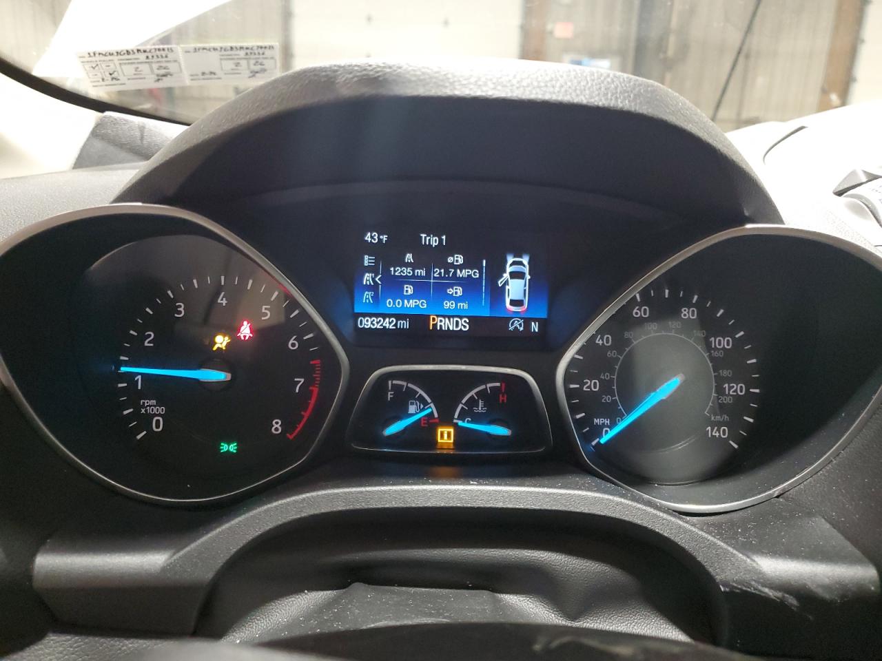 2017 Ford Escape Se VIN: 1FMCU9GD3HUC70015 Lot: 92663965