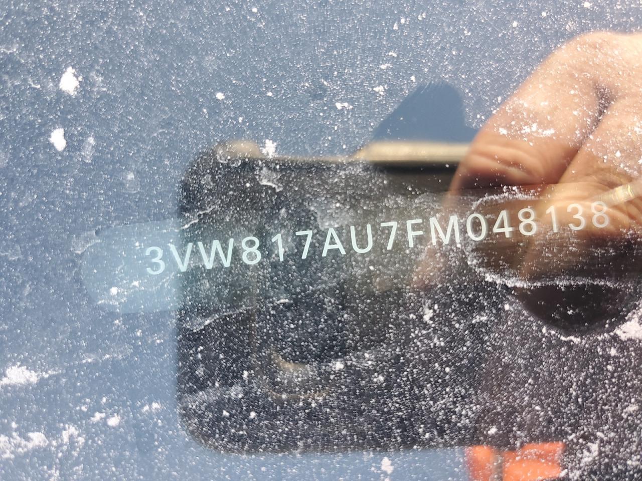 2015 Volkswagen Golf VIN: 3VW817AU7FM048138 Lot: 92455125