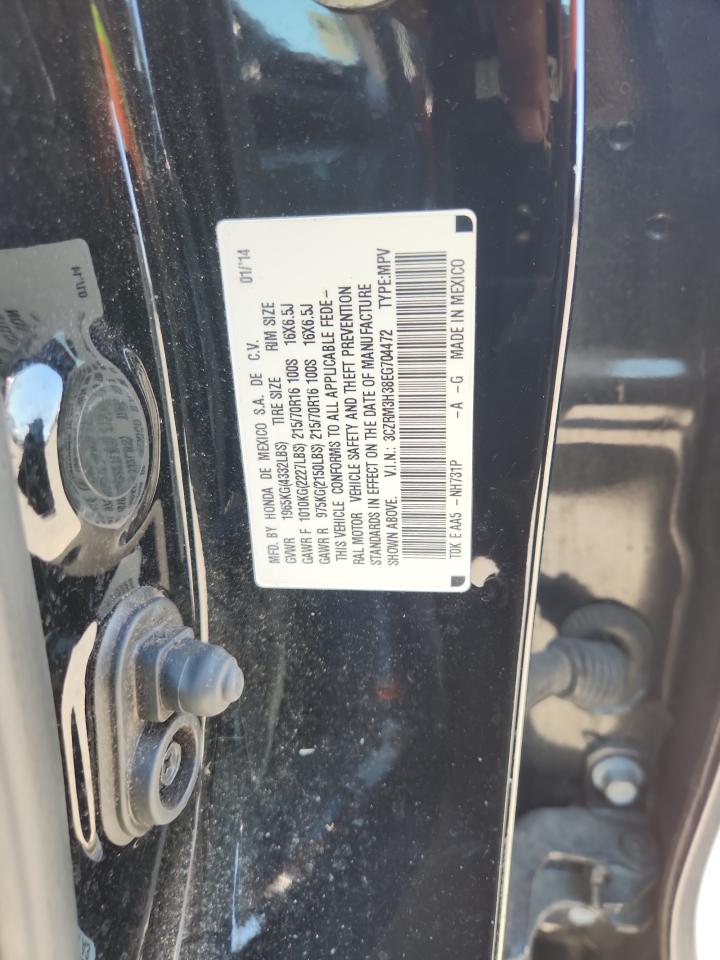 2014 Honda Cr-V Lx VIN: 3CZRM3H38EG704472 Lot: 93040915