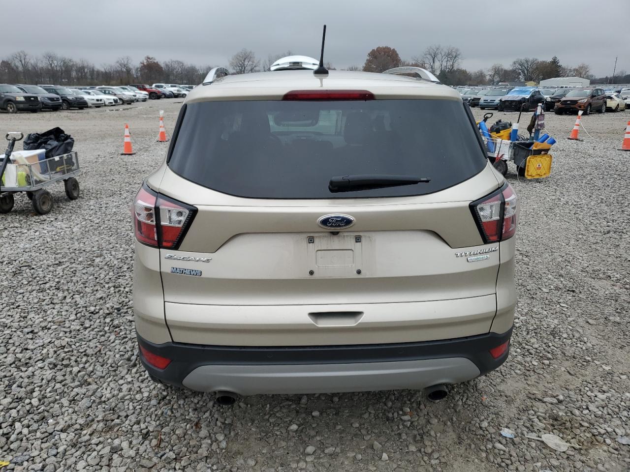 2018 Ford Escape Titanium VIN: 1FMCU0J93JUA70550 Lot: 93703215