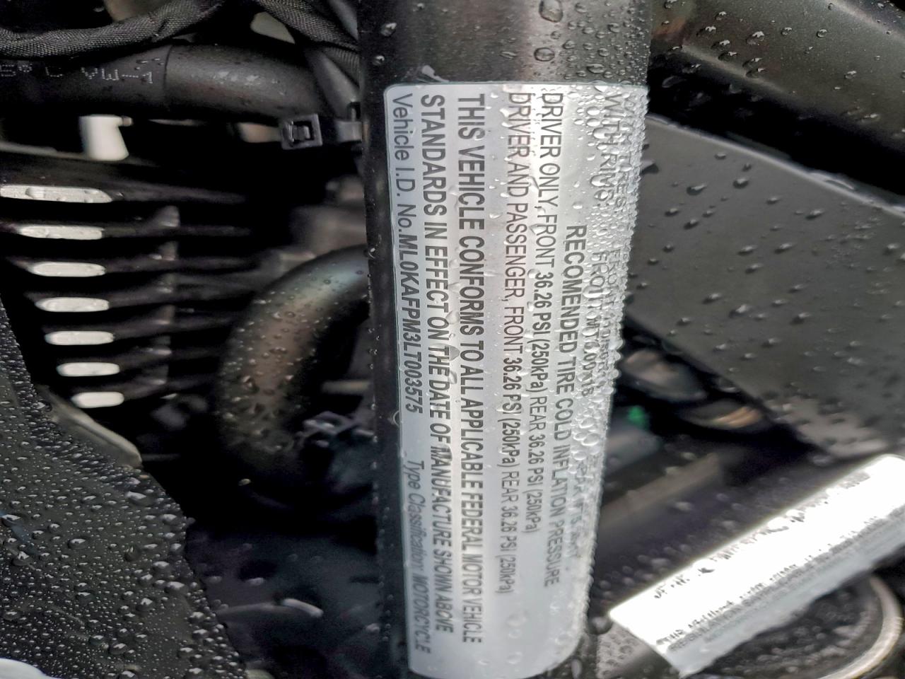 2020 Ducati Scrambler Desert Sled VIN: ML0KAFPM3LT003575 Lot: 94348405