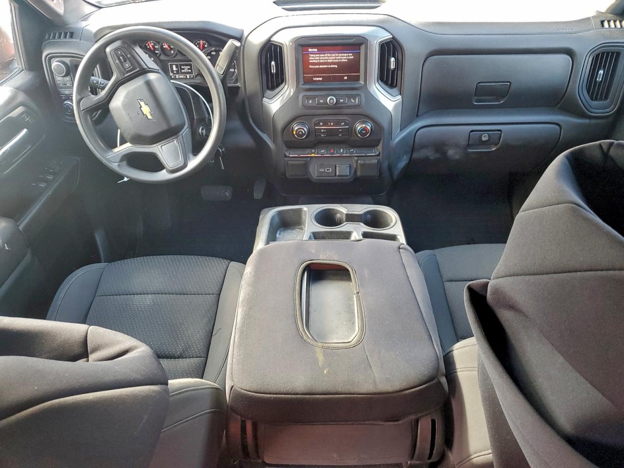 2021 Chevrolet Silverado K1500 Custom VIN: 1GCPYBEK2MZ125967 Lot: 93934175