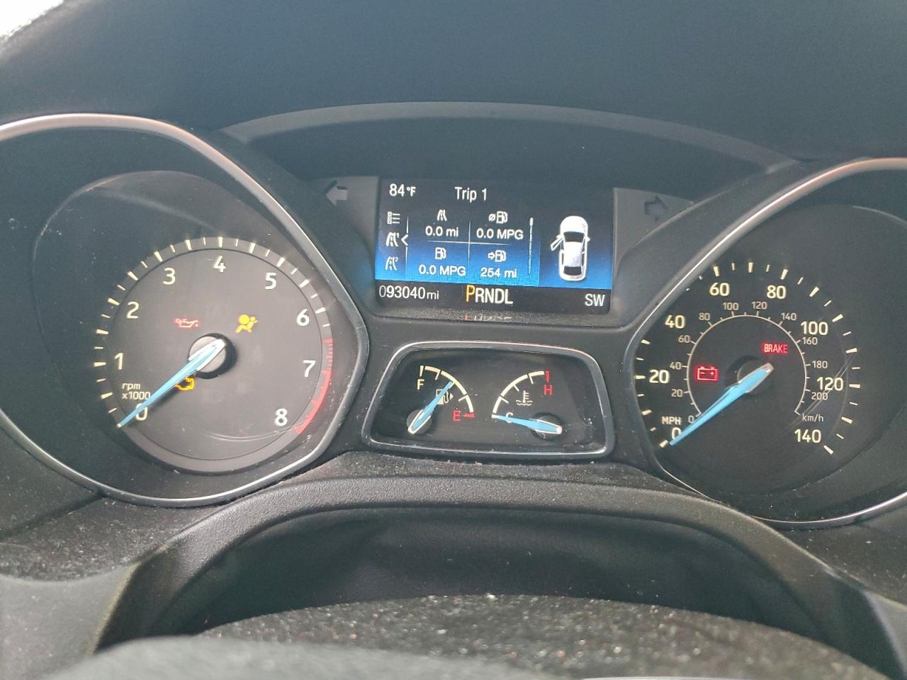 2017 Ford Focus Se VIN: 1FADP3F24HL216070 Lot: 94295085