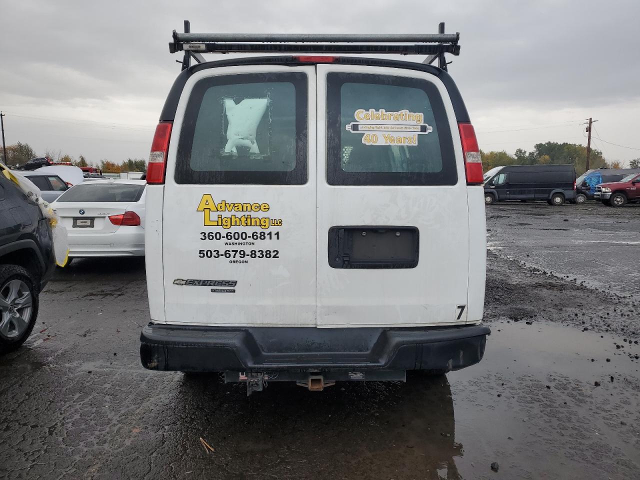 2015 Chevrolet Express G2500 VIN: 1GCWGFCF0F1286315 Lot: 91703315