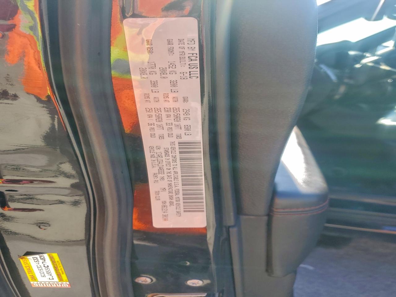 2018 Dodge Durango Gt VIN: 1C4RDJDG4JC448332 Lot: 94074825