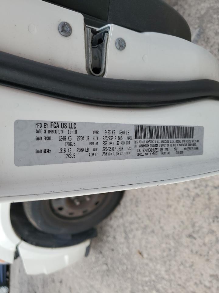 2018 Dodge Journey Se VIN: 3C4PDCAB9JT531450 Lot: 92439745