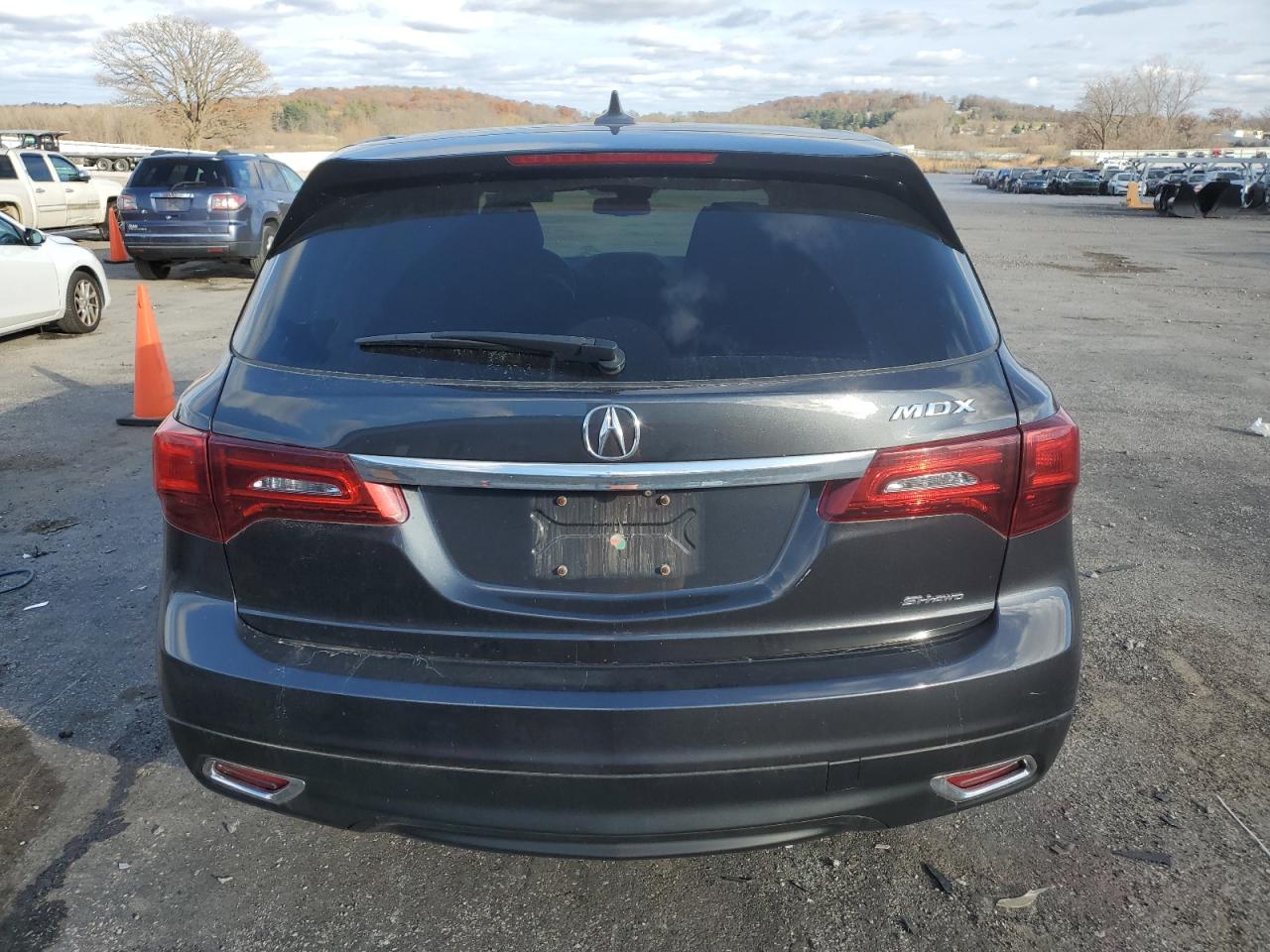 2014 Acura Mdx Technology VIN: 5FRYD4H40EB020262 Lot: 92293985