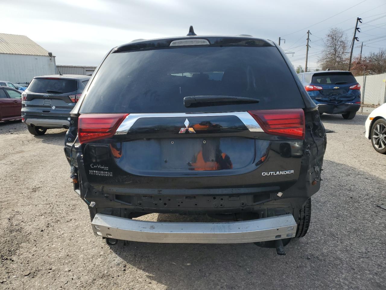 2019 Mitsubishi Outlander Es VIN: JA4AD2A30KZ053593 Lot: 92948565