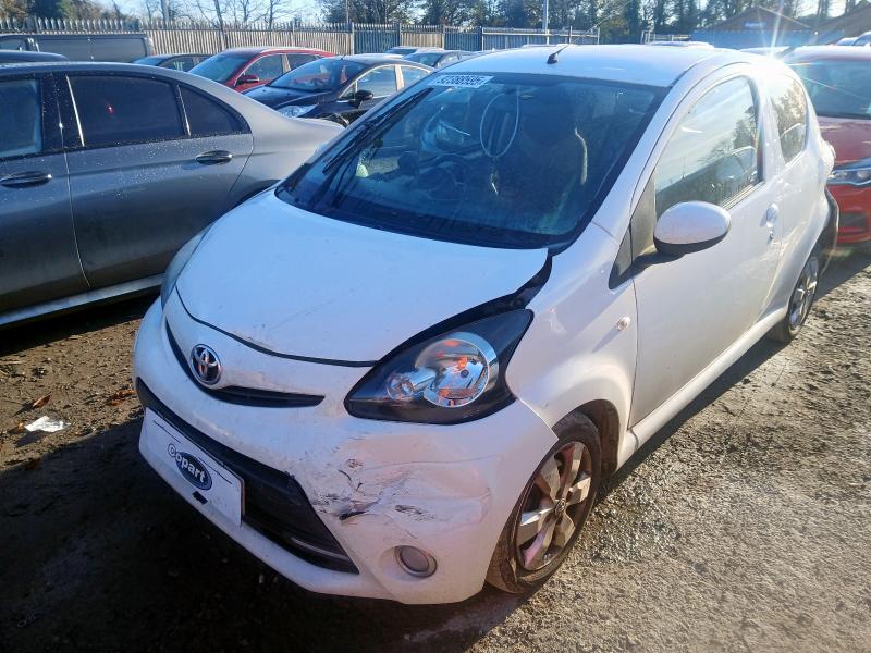 2013 TOYOTA AYGO 1.0 VVT-I FIRE 3DR [AC] for sale at Copart WOLVERHAMPTON