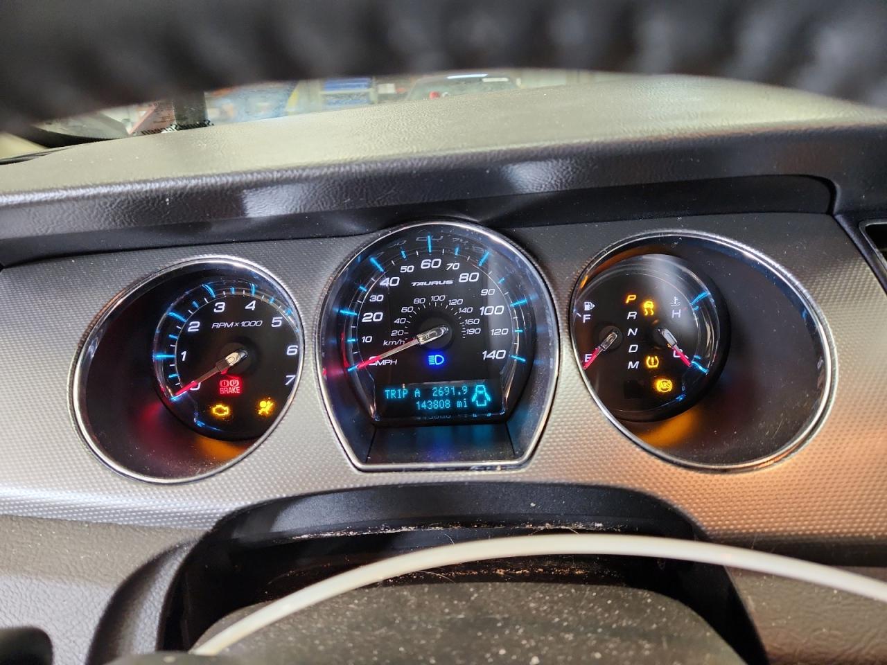 2010 Ford Taurus Sel VIN: 1FAHP2EW3AG164865 Lot: 92816955