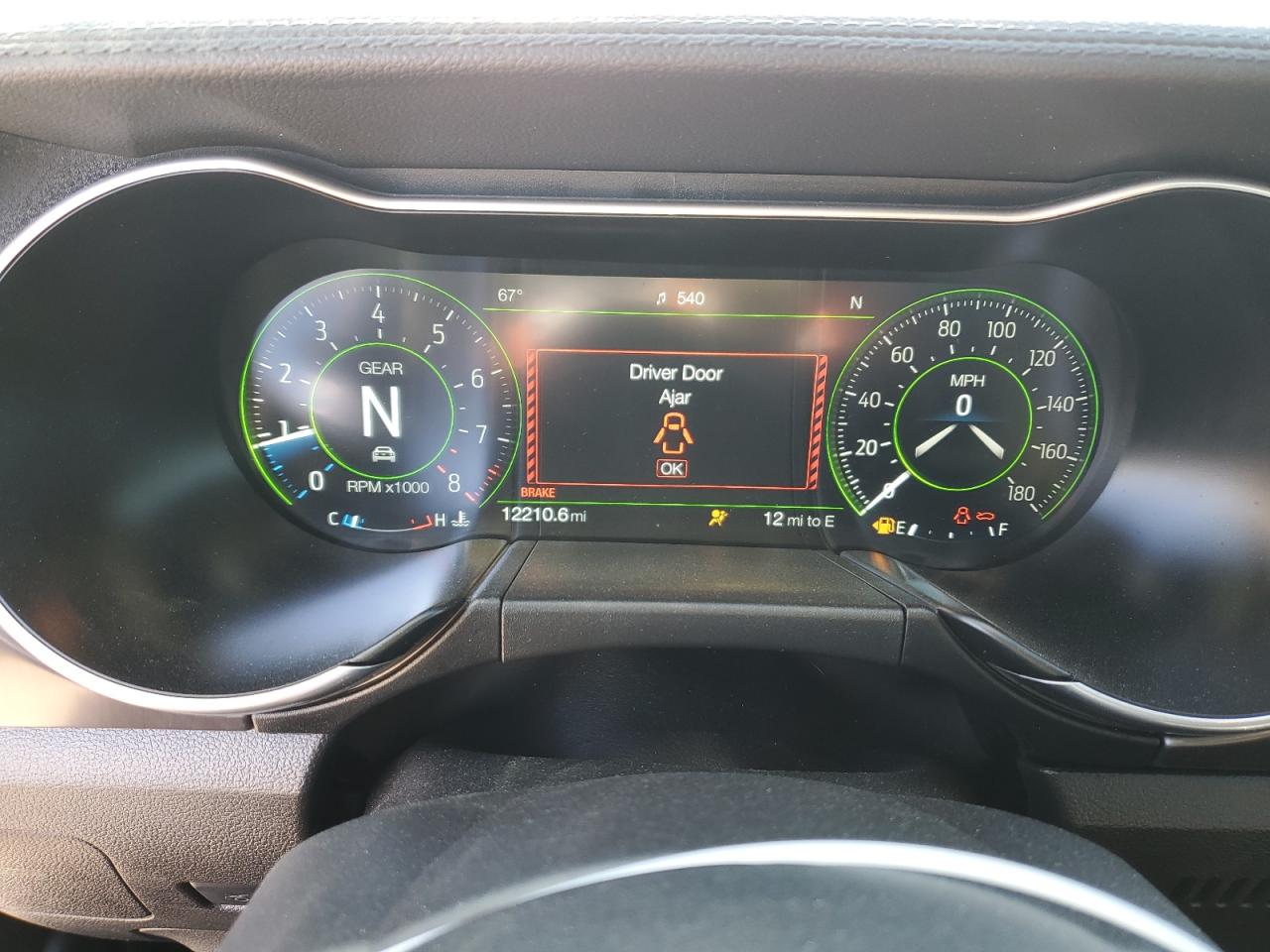 2021 Ford Mustang Mach I VIN: 1FA6P8R02M5555067 Lot: 92868095