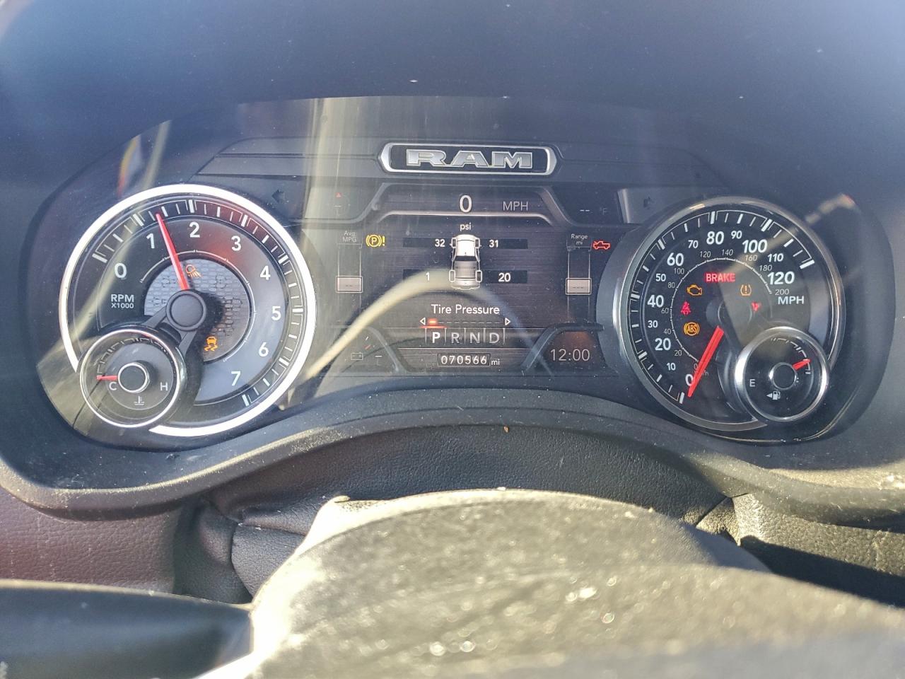 2019 Ram 1500 Big Horn/Lone Star VIN: 1C6SRFFT7KN899696 Lot: 91241435