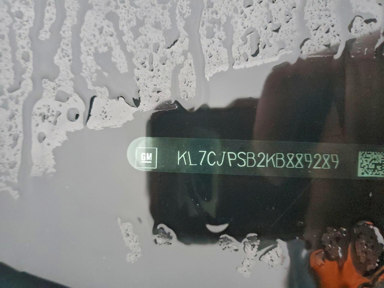 2019 Chevrolet Trax 1Lt VIN: KL7CJPSB2KB889289 Lot: 94251485